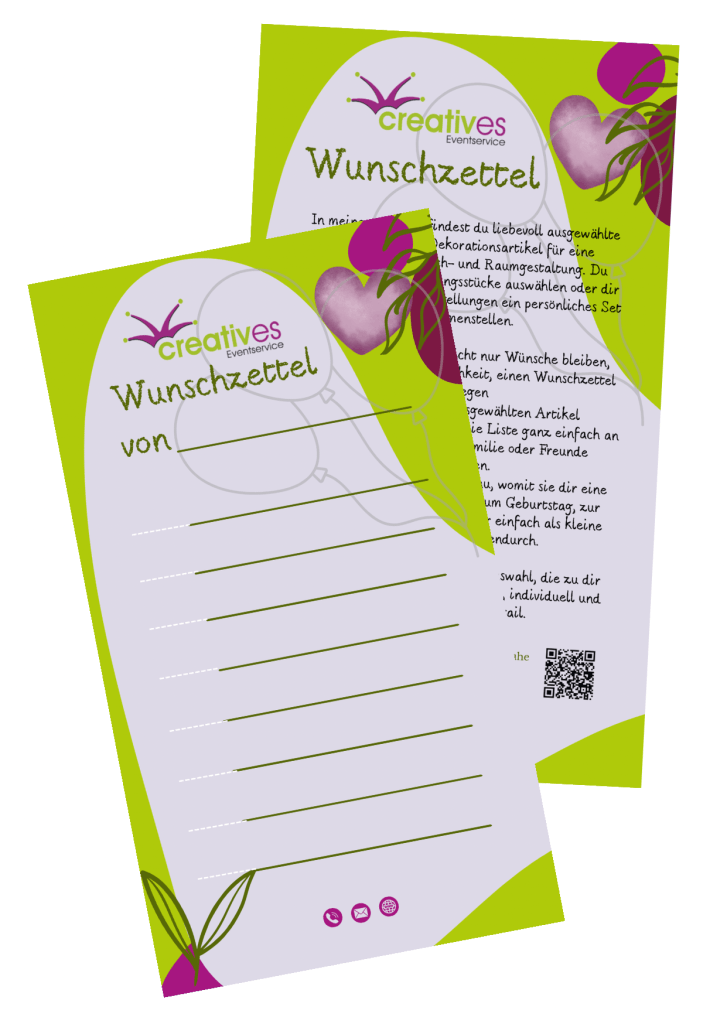 Creatives-Estedt Wunschzettel